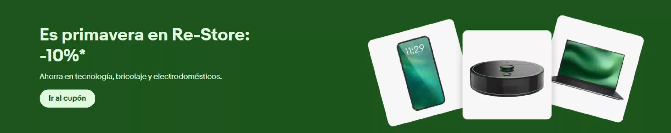 Catálogo eBay | Es primavera en Re-Store: -10% | 2026-04-03T00:00:00.000Z - 2026-04-08T00:00:00.000Z