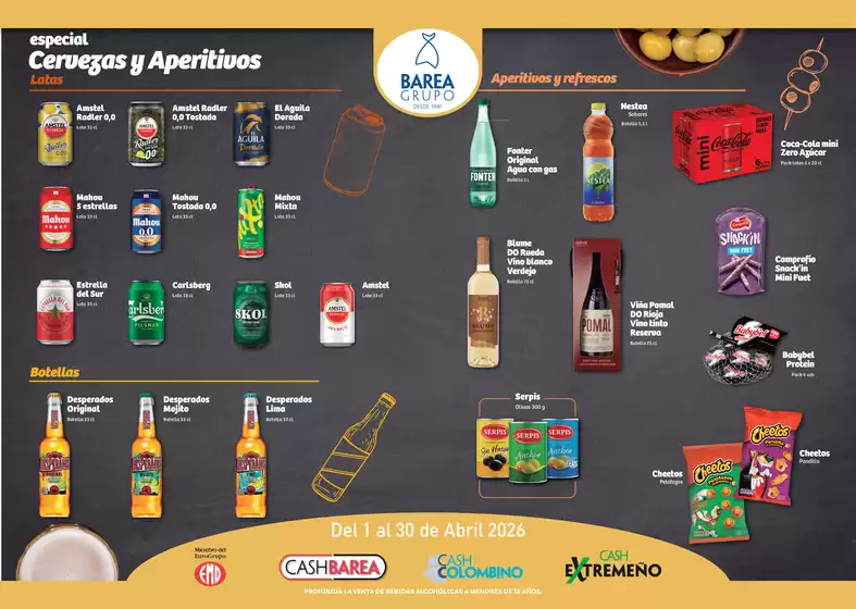 Catálogo Cash Barea | Del 1 al 30 de Abril | 2026-04-01T00:00:00.000Z - 2026-04-30T00:00:00.000Z