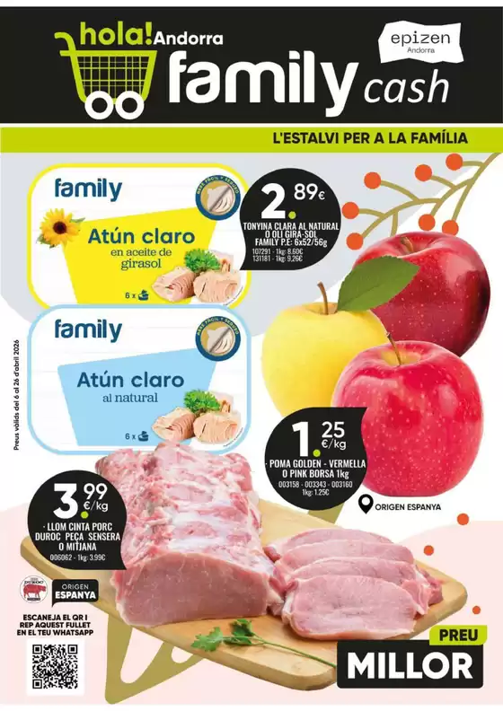 Catálogo Family Cash | L'estalvi per la familia | 2026-04-06T00:00:00.000Z - 2026-04-26T00:00:00.000Z