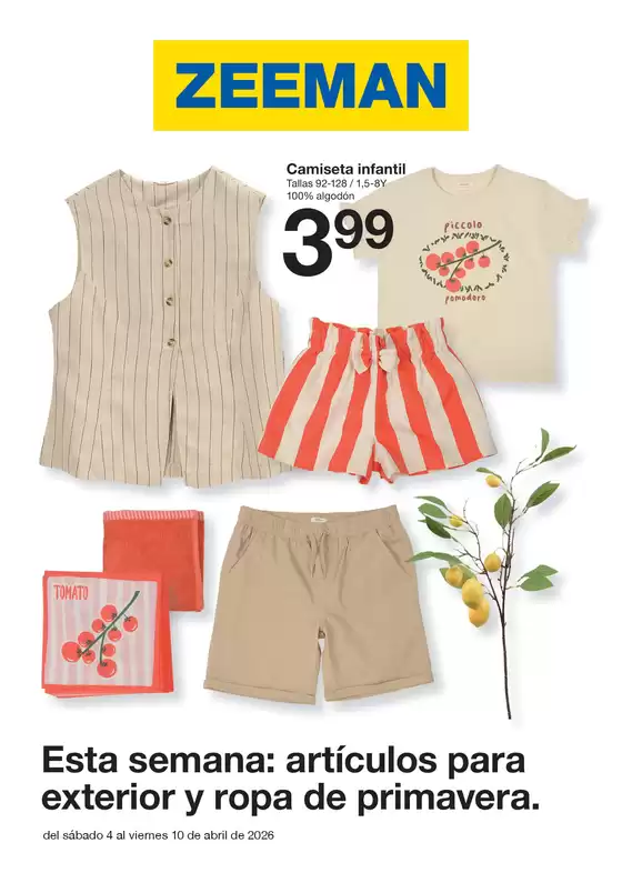Catálogo ZEEMAN | Del sábado 4 al viernes 10 de abril de 2026 | 2026-04-06T00:00:00.000Z - 2026-04-10T00:00:00.000Z