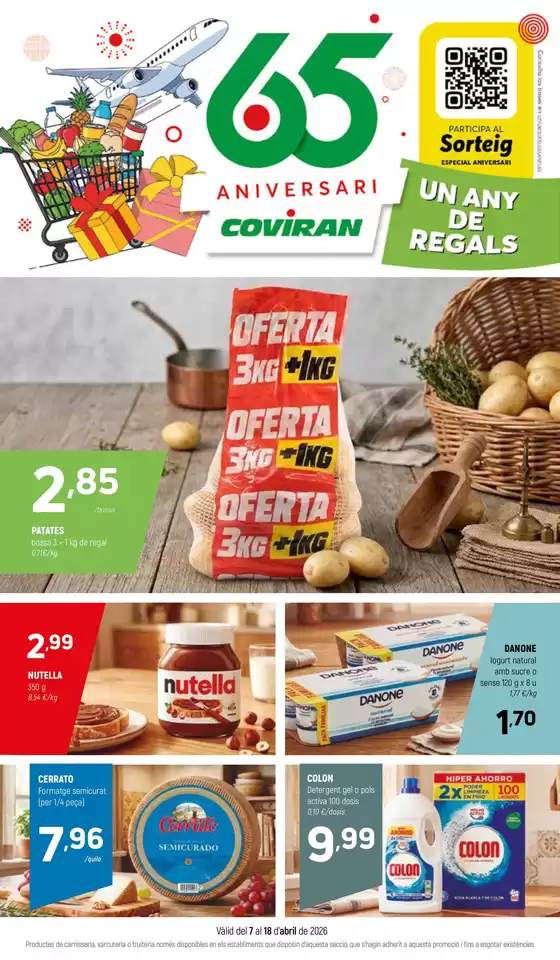 Catálogo Coviran | Vàlid del 7 al 18 d’abril de 2026 | 2026-04-07T00:00:00.000Z - 2026-04-18T00:00:00.000Z