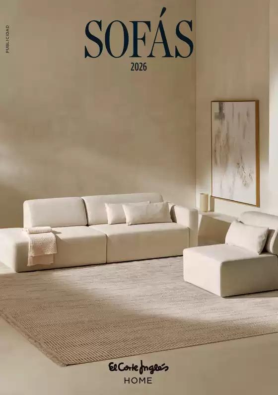 Catálogo El Corte Inglés | Sofás | 2026-01-01T00:00:00.000Z - 2026-12-31T00:00:00.000Z
