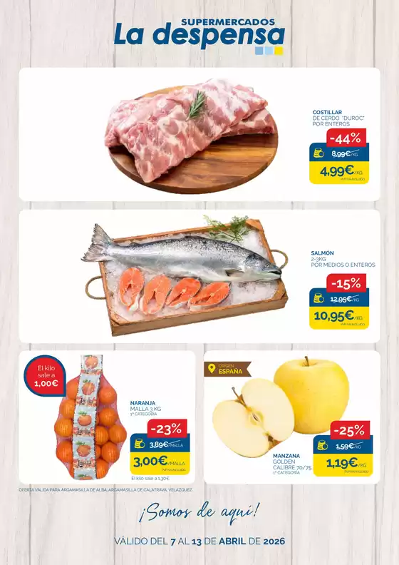 Catálogo Supermercados La Despensa | ¡Somos de aquí! | 2026-04-07T00:00:00.000Z - 2026-04-13T00:00:00.000Z