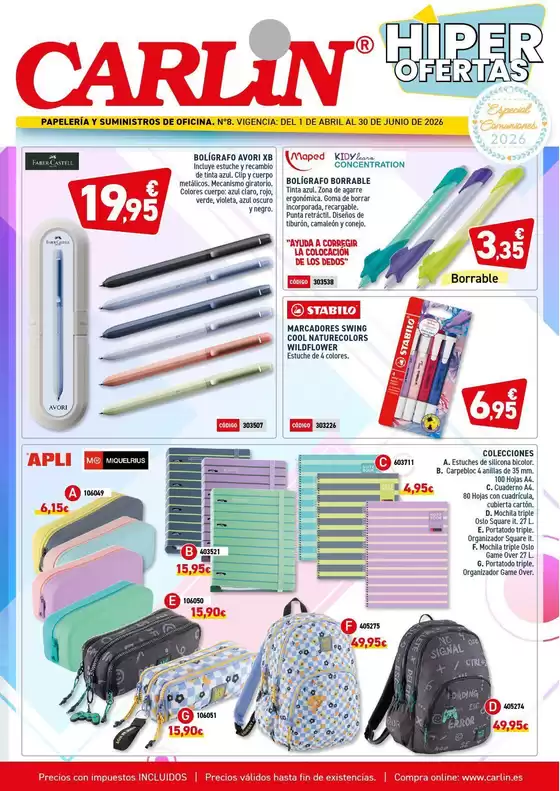 Catálogo Carlin | Hiper Ofertas | 2026-04-07T00:00:00.000Z - 2026-06-30T00:00:00.000Z
