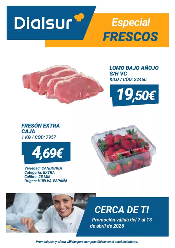 Catálogo Dialsur Cash & Carry | Especial Frescos | 2026-04-07T00:00:00.000Z - 2026-04-13T00:00:00.000Z