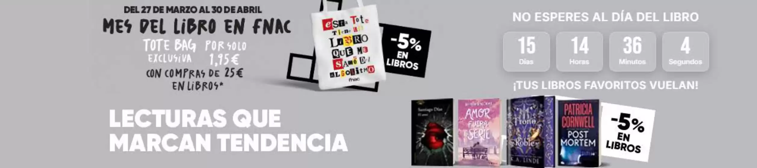 Catálogo Fnac en Hinojosa del Duque | -5% En Libros | 2026-04-07T00:00:00.000Z - 2026-04-30T00:00:00.000Z