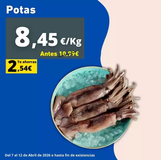 Catálogo Supermercados Tu Alteza en Carbajosa de la Sagrada | ¡Frescura que se siente en cada bocado!  | 2026-04-07T00:00:00.000Z - 2026-04-12T00:00:00.000Z