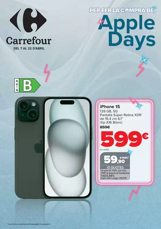 Catálogo Carrefour en la Saira | TECNOLOGIA | 2026-04-07T00:00:00.000Z - 2026-04-22T00:00:00.000Z