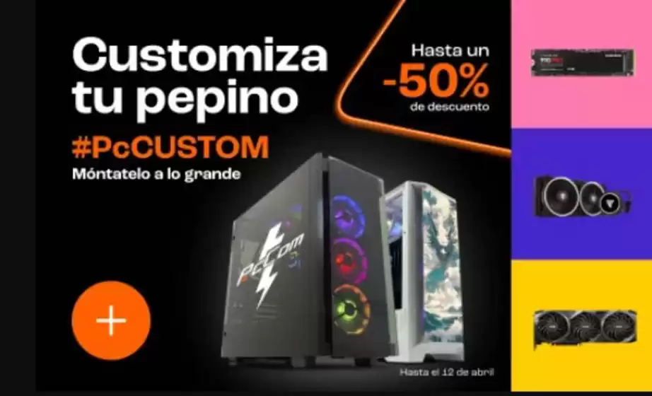 Catálogo PC Componentes en Celanova | Hasta un -50% de descuento | 2026-04-07T00:00:00.000Z - 2026-04-12T00:00:00.000Z