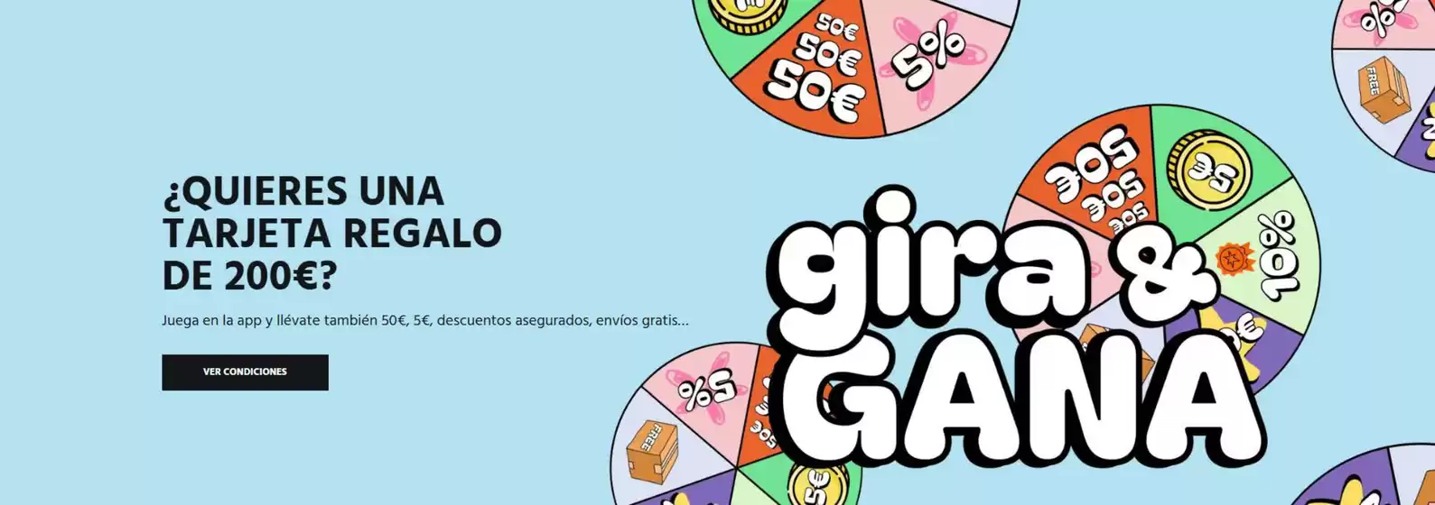 Catálogo Fifty Factory en Girona | ¿Quieres Una Tarjeta Regalo De 200€? | 2026-04-07T00:00:00.000Z - 2026-04-13T00:00:00.000Z