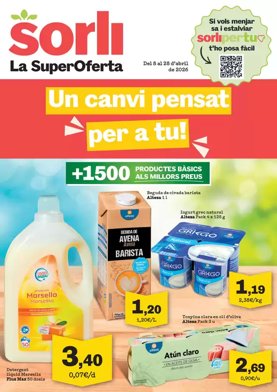 Catálogo Sorli | Del 8 al 28 d'abril de 2026 | 2026-04-08T00:00:00.000Z - 2026-04-28T00:00:00.000Z