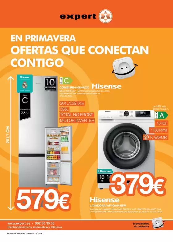 Catálogo Expert en Coslada | En Primavera Ofertas Que Conectan Contigo | 2026-04-01T00:00:00.000Z - 2026-05-15T00:00:00.000Z