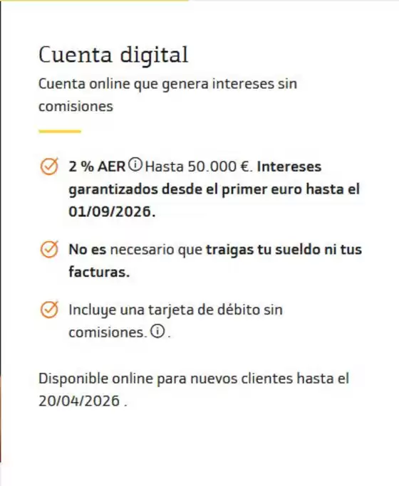 Catálogo EVO Banco | Cuenta digital | 2026-04-08T00:00:00.000Z - 2026-04-20T00:00:00.000Z