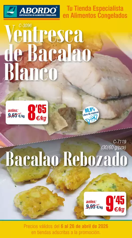 Catálogo Abordo | Precios válidos del 6 al 26 de abril de 2026 | 2026-04-08T00:00:00.000Z - 2026-04-26T00:00:00.000Z