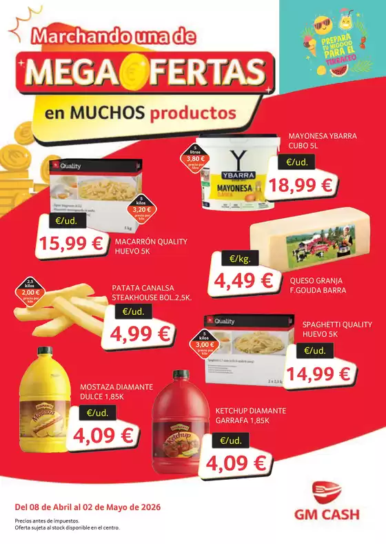 Catálogo Gros Mercat | Del 08 de Abril al 02 de Mayo de 2026 | 2026-04-09T00:00:00.000Z - 2026-05-02T00:00:00.000Z