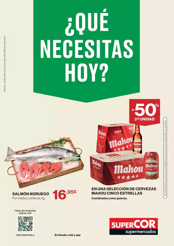 Catálogo Supercor en Sabadell | Qué necesitas hoy | 2026-04-09T00:00:00.000Z - 2026-04-22T00:00:00.000Z
