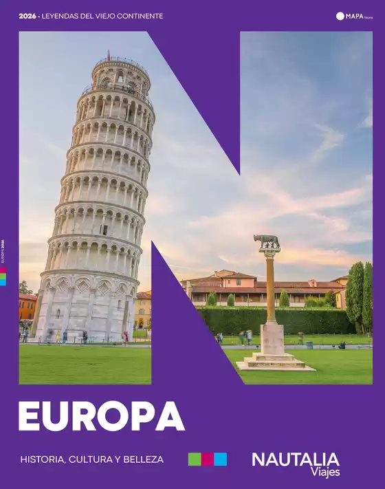 Catálogo Nautalia Viajes en Manacor | Mapa tours europa 2026 | 2026-04-09T00:00:00.000Z - 2026-12-31T00:00:00.000Z