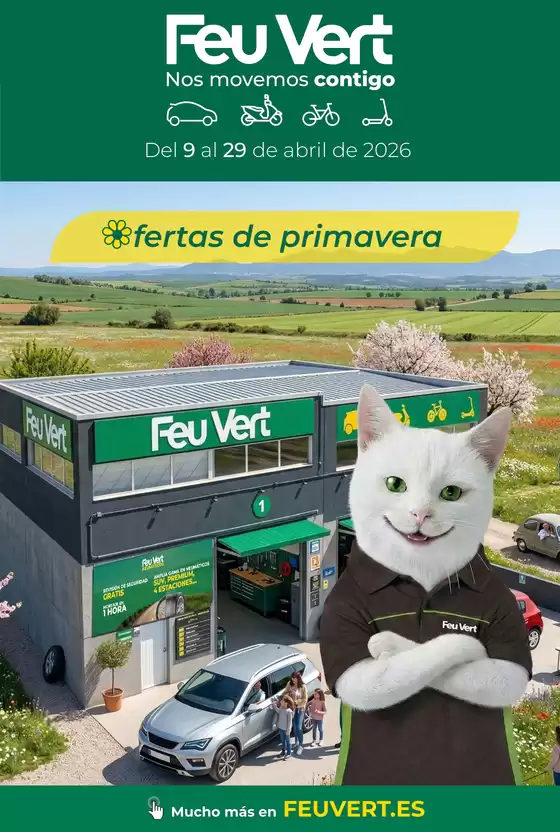 Catálogo Feu Vert | Ofertas De Primavera | 2026-04-09T00:00:00.000Z - 2026-04-29T00:00:00.000Z