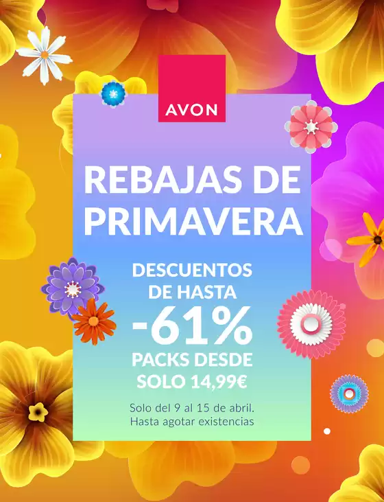Catálogo AVON | Rebajas De Primavera | 2026-04-10T00:00:00.000Z - 2026-04-15T00:00:00.000Z