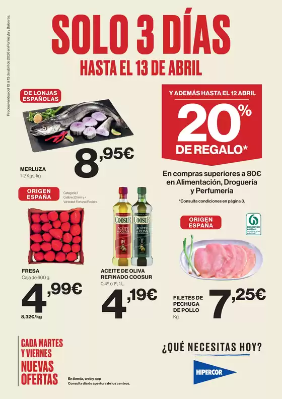 Catálogo Hipercor | Hasta El 13 De Abril | 2026-04-10T00:00:00.000Z - 2026-04-13T00:00:00.000Z