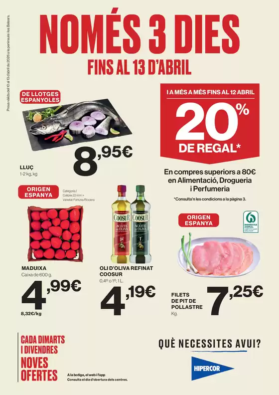 Catálogo Hipercor | Fins Al 13 D’abril | 2026-04-10T00:00:00.000Z - 2026-04-13T00:00:00.000Z