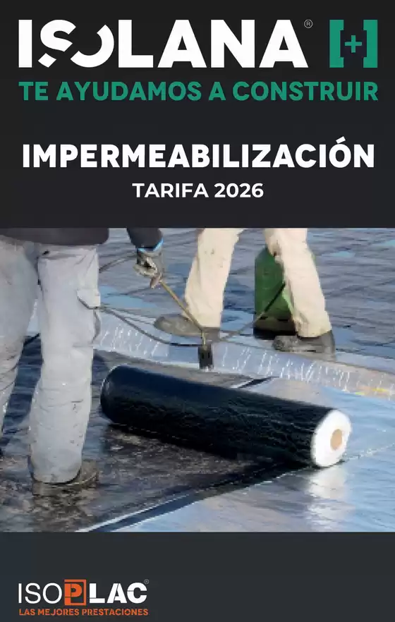Catálogo Isolana | Impermeabilización 2026 | 2026-01-01T00:00:00.000Z - 2026-12-31T00:00:00.000Z