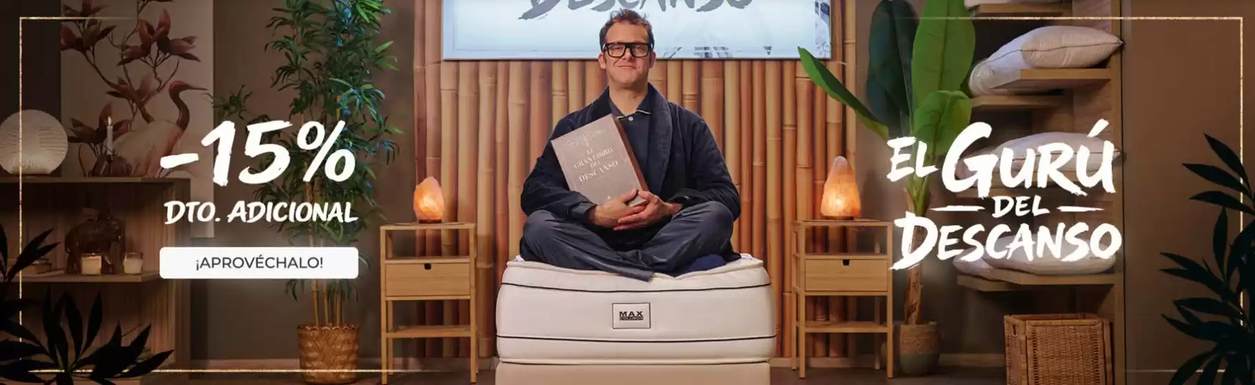 Catálogo Maxcolchon en Valrío | -15% Dto. Adicional | 2026-04-10T00:00:00.000Z - 2026-04-23T00:00:00.000Z