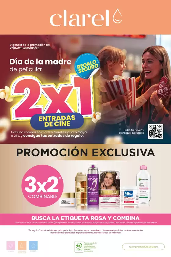 Catálogo Clarel | Día de la madre de película  | 2026-04-22T00:00:00.000Z - 2026-04-30T00:00:00.000Z