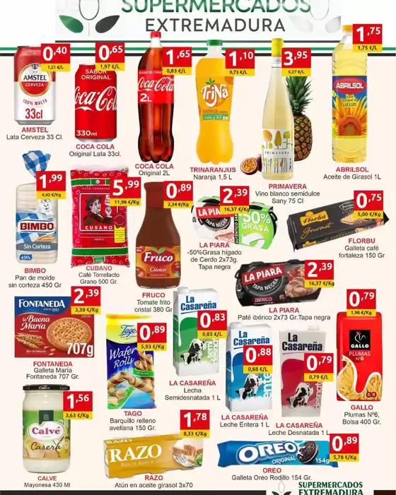 Catálogo Supermercados Extremadura | Del 13/04/202 al 03/05/2026 | 2026-04-13T00:00:00.000Z - 2026-05-03T00:00:00.000Z