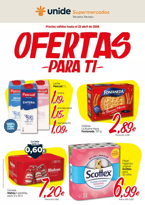 Catálogo Unide Supermercados en Leganés | OFERTAS para ti | 2026-04-13T00:00:00.000Z - 2026-04-22T00:00:00.000Z