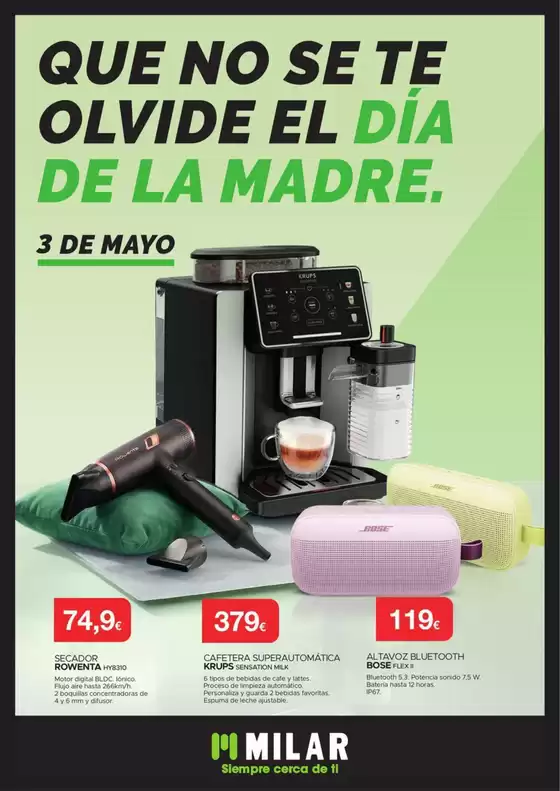 Catálogo Milar | Que No Se Te Olvide El Día De La Madre. | 2026-05-03T00:00:00.000Z - 2026-05-03T00:00:00.000Z