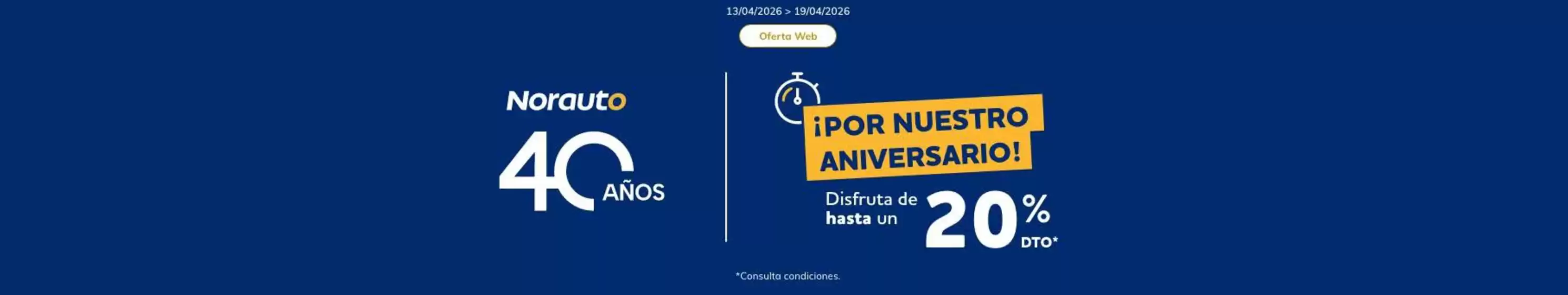 Catálogo Norauto | Disfruta de hasta un 20% dto | 2026-04-14T00:00:00.000Z - 2026-04-19T00:00:00.000Z