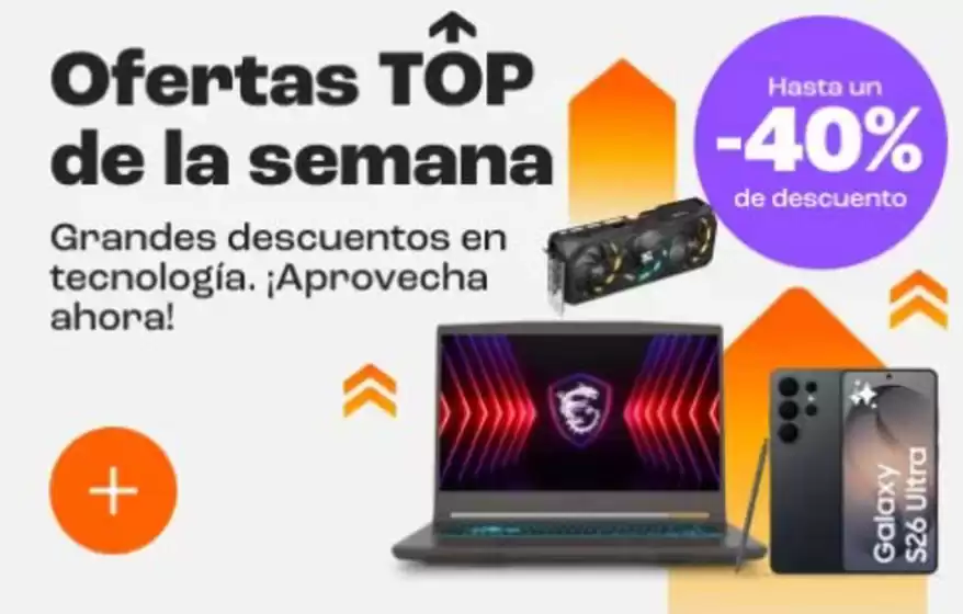 Catálogo PC Componentes en Espinardo | Ofertas TOP de la semana | 2026-04-14T00:00:00.000Z - 2026-04-19T00:00:00.000Z
