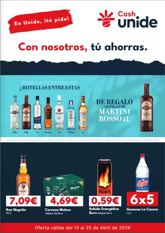 Catálogo Cash Unide | Con nosotros, tú ahorras. | 2026-04-15T00:00:00.000Z - 2026-04-25T00:00:00.000Z