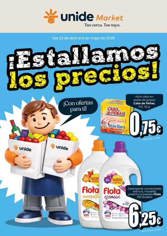Catálogo Unide Market | ¡Estallamos los precios! Market Canarias | 2026-04-23T00:00:00.000Z - 2026-05-06T00:00:00.000Z