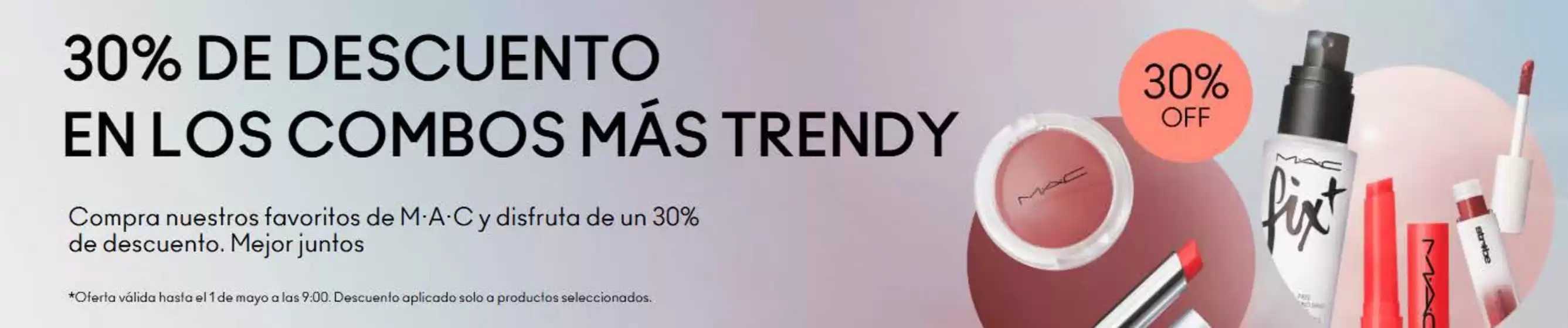 Catálogo Mac Cosmetics en Portugalete | 30% De Descuento | 2026-04-16T00:00:00.000Z - 2026-05-01T00:00:00.000Z