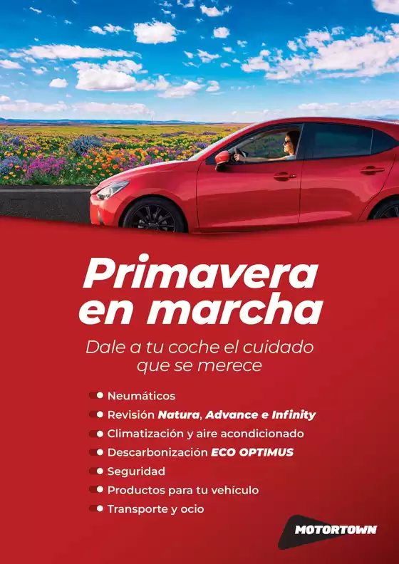 Catálogo MotorTown | Primavera en marcha | 2026-04-17T00:00:00.000Z - 2026-04-30T00:00:00.000Z