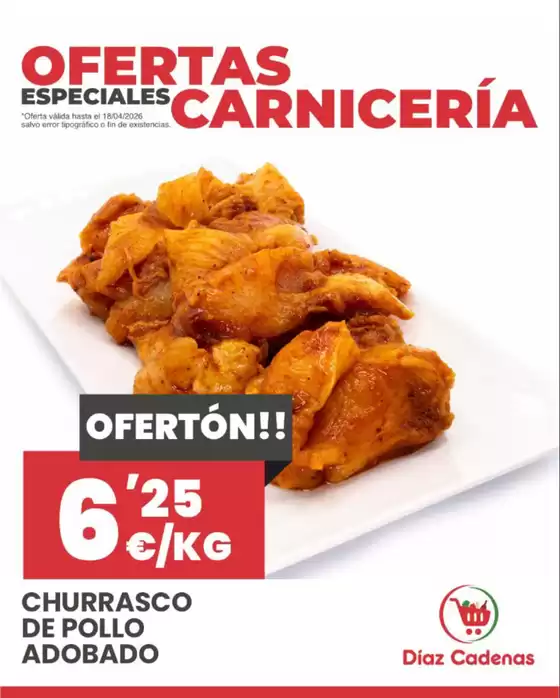 Catálogo Díaz Cadenas |  ¡Este fin de semana vuelven a subir las temperaturas y no hay mejor plan que una buena barbacoa! | 2026-04-17T00:00:00.000Z - 2026-04-18T00:00:00.000Z