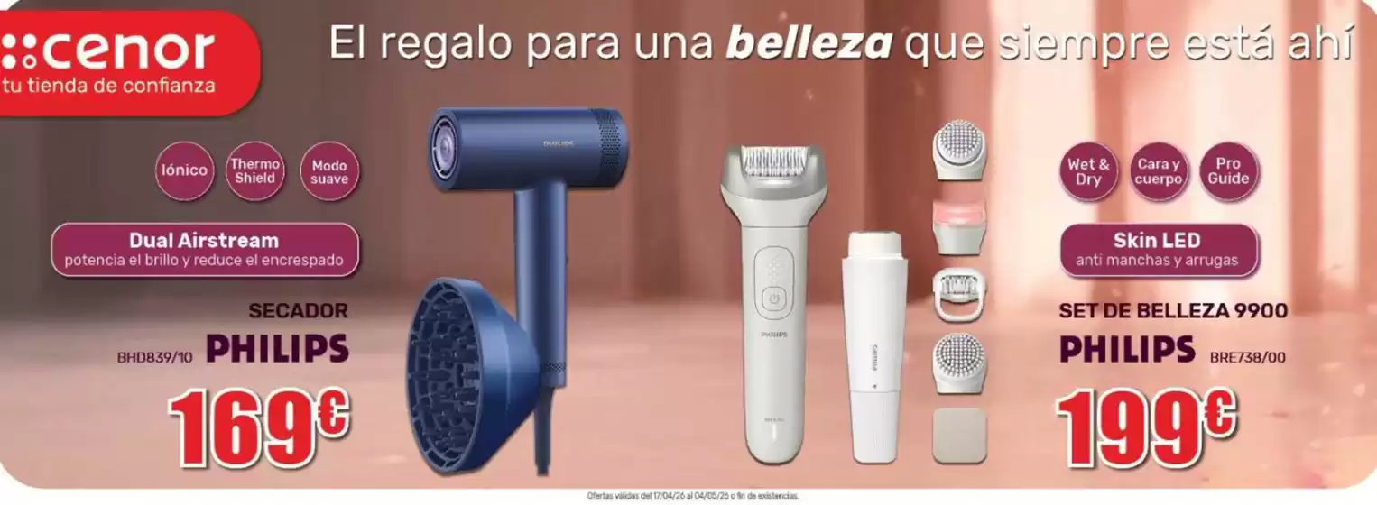 Catálogo Cenor en Coslada | El regalo para una belleza que siempre está ahí | 2026-04-17T00:00:00.000Z - 2026-05-04T00:00:00.000Z