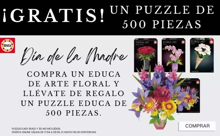 Catálogo Centroxogo | ¡Gratis! UN Puzzle De 500 Piezas | 2026-04-17T00:00:00.000Z - 2026-05-03T00:00:00.000Z