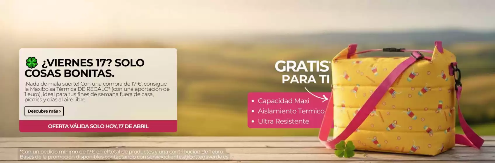 Catálogo Bottega Verde en Xàtiva | Solo Hoy | 2026-04-17T00:00:00.000Z - 2026-04-17T00:00:00.000Z