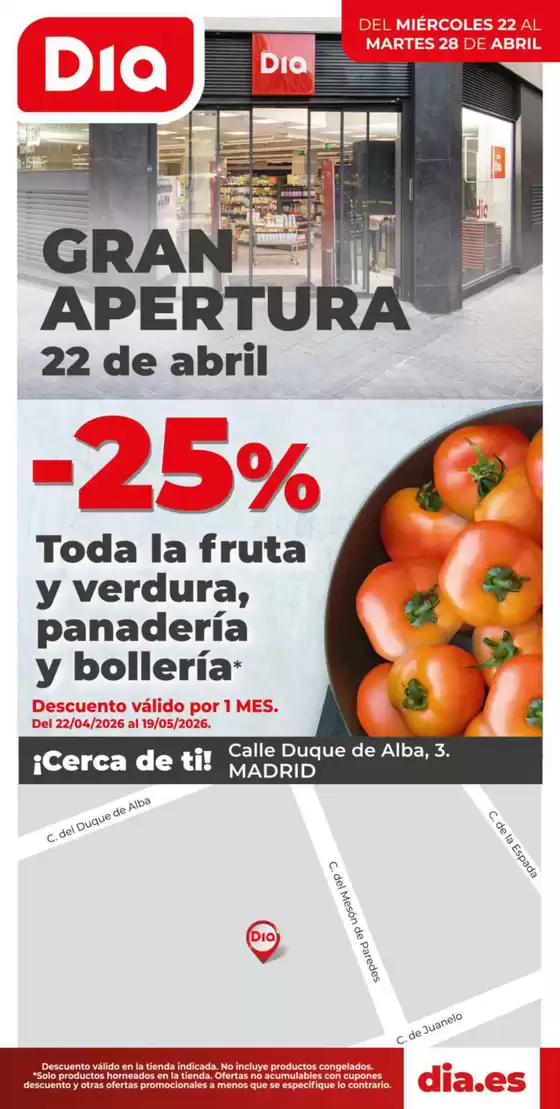 Catálogo Dia en Forua | Gran apertura Dia del 22/04 al 28/04 | 2026-04-22T00:00:00.000Z - 2026-04-28T00:00:00.000Z