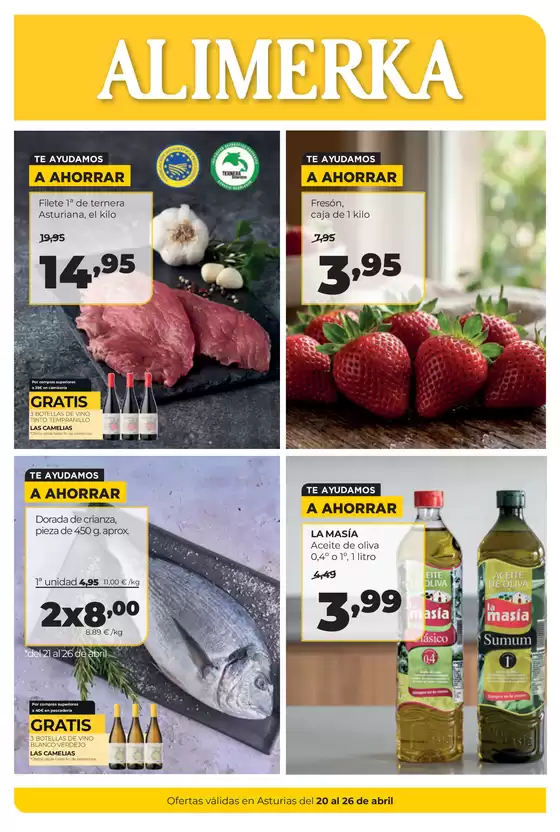 Catálogo Alimerka | Semanal del - Alimerka | 2026-04-20T00:00:00.000Z - 2026-04-26T00:00:00.000Z