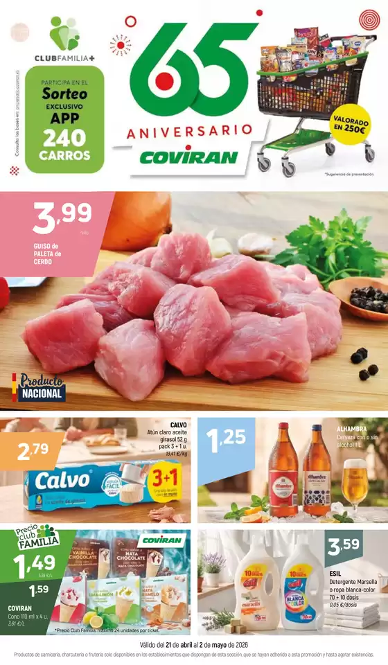 Catálogo Coviran | Válido del 21 de abril al 2 de mayo de 2026 | 2026-04-21T00:00:00.000Z - 2026-05-02T00:00:00.000Z