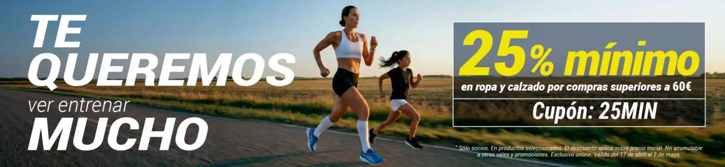 Catálogo Forum Sport | 25% mínimo en ropa y calzado por compras superiores a 60€ | 2026-04-20T00:00:00.000Z - 2026-05-02T00:00:00.000Z