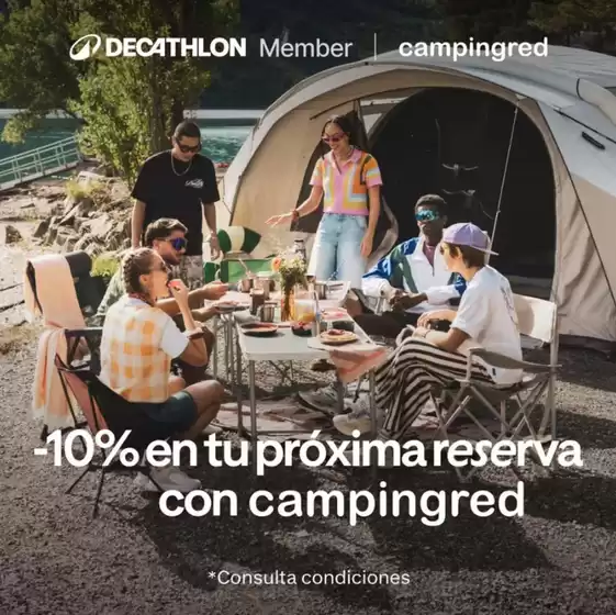 Catálogo Decathlon | ¡Consigue tu 10% de descuento en Campingred! | 2026-04-20T00:00:00.000Z - 2026-05-03T00:00:00.000Z