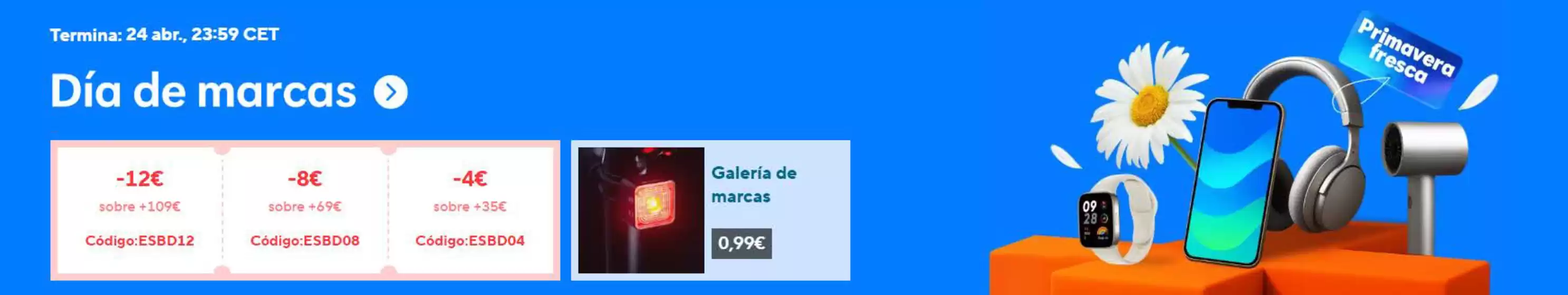 Catálogo Aliexpress | Día de marcas | 2026-04-20T00:00:00.000Z - 2026-04-24T00:00:00.000Z