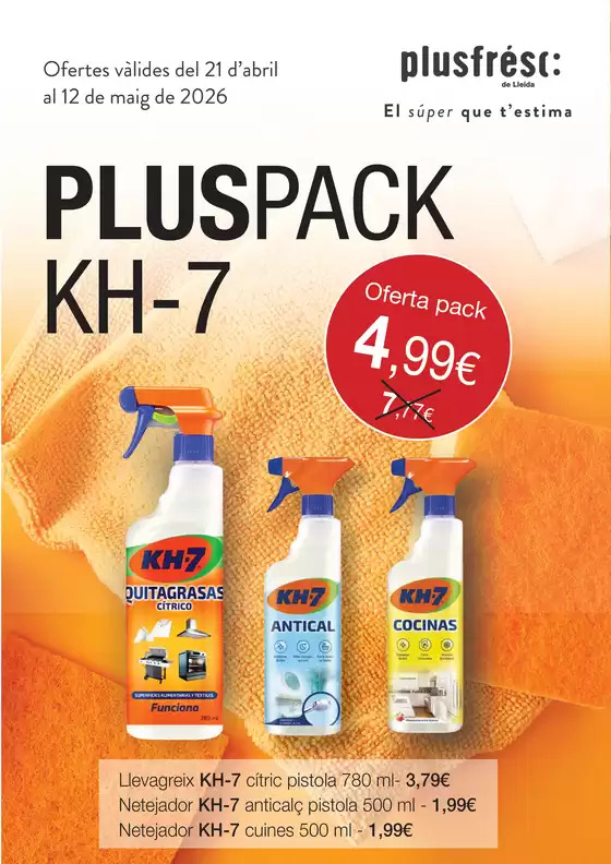 Catálogo Plusfresc | Ofertes vàlides del 21 d’abril al 12 de maig de 2026 | 2026-04-21T00:00:00.000Z - 2026-05-12T00:00:00.000Z