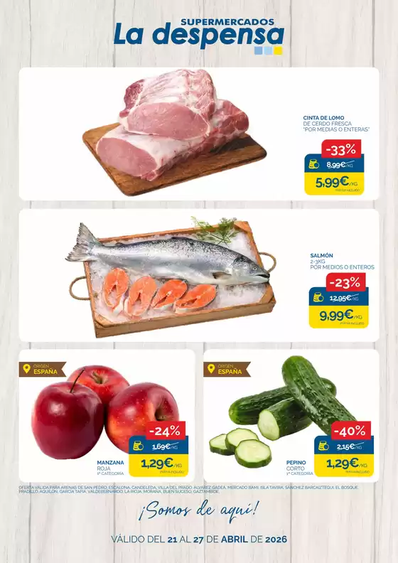 Catálogo Supermercados La Despensa | Válido Del 21 Al 27 De Abril De 2026 | 2026-04-21T00:00:00.000Z - 2026-04-27T00:00:00.000Z