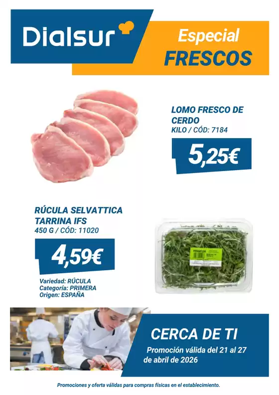 Catálogo Dialsur Cash & Carry | Especial Frescos | 2026-04-21T00:00:00.000Z - 2026-04-27T00:00:00.000Z